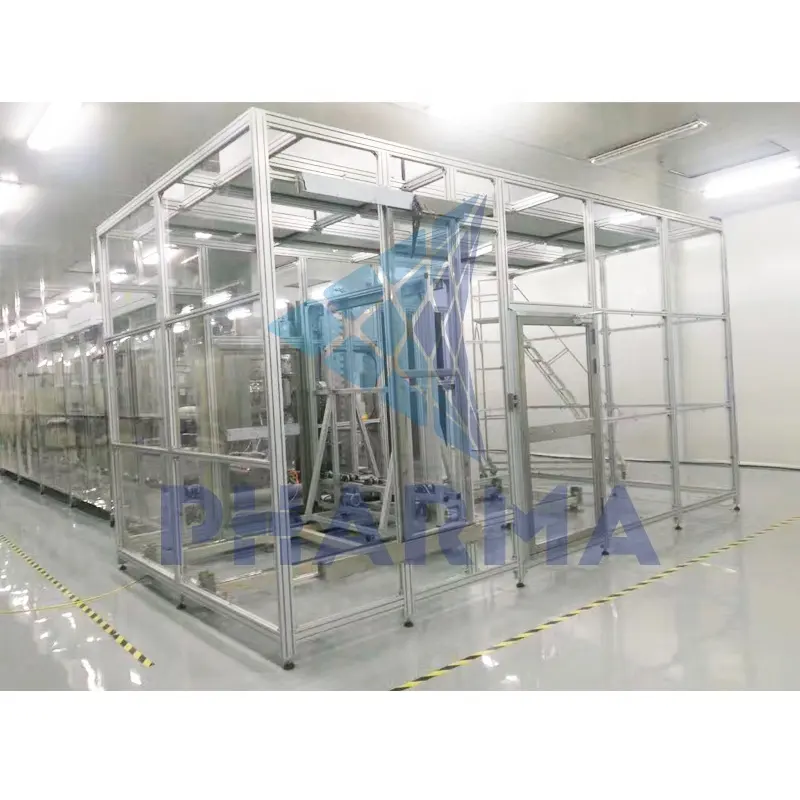 Cabine limpa pré-fabricada modular da indústria eletrônica GMP 4