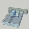 Cabine limpa pré-fabricada modular da indústria eletrônica GMP 2