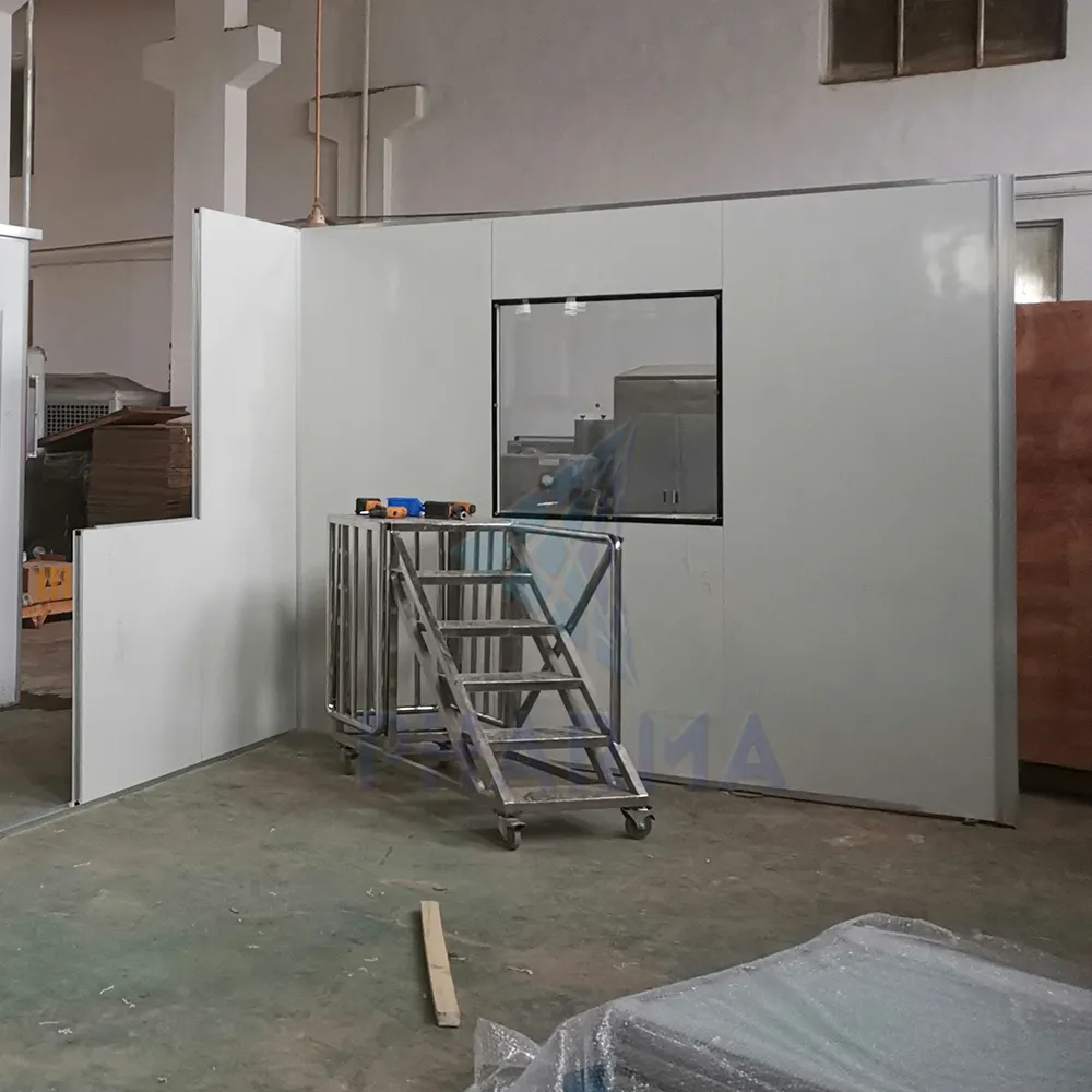 Recipiente pré-fabricado para sala limpa ISO8 de baixo custo 4