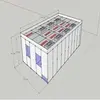 Cabine propre/salle blanche de 50 m² pour le laboratoire de l'université 5