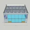 Salle blanche préfabriquée/salle blanche portative sans poussière 1