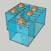 Unidade pequena sala limpa de 3,5m x 4m para laboratório/plantas de cultivo 1