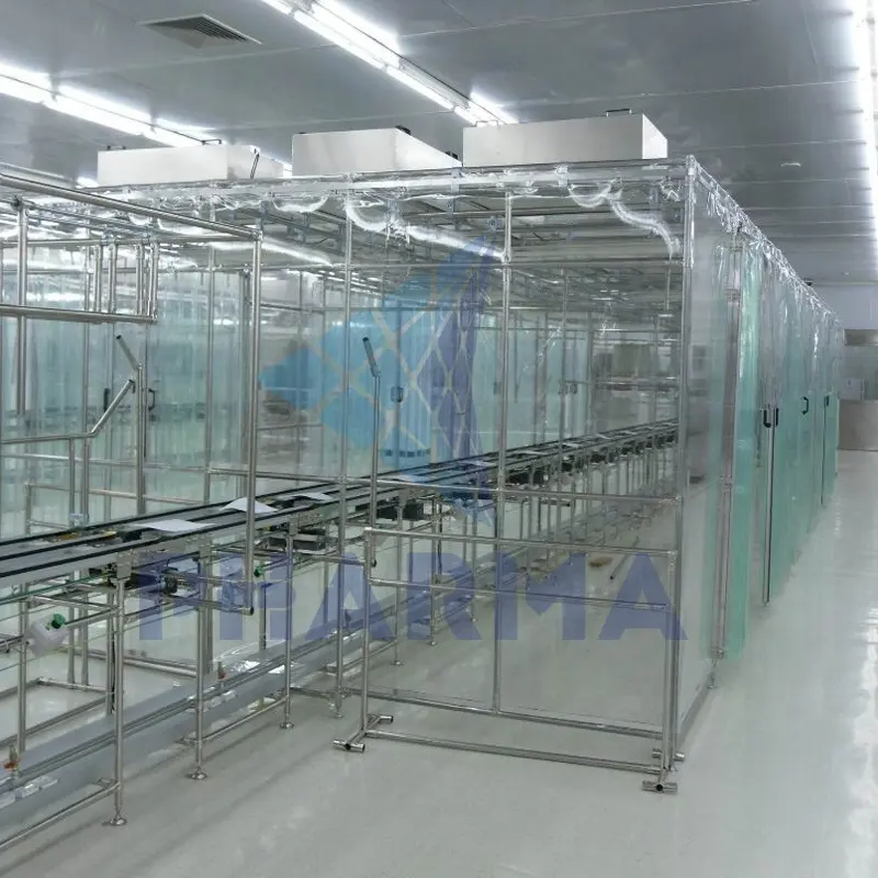 Unidade pequena sala limpa de 3,5m x 4m para laboratório/plantas de cultivo 3
