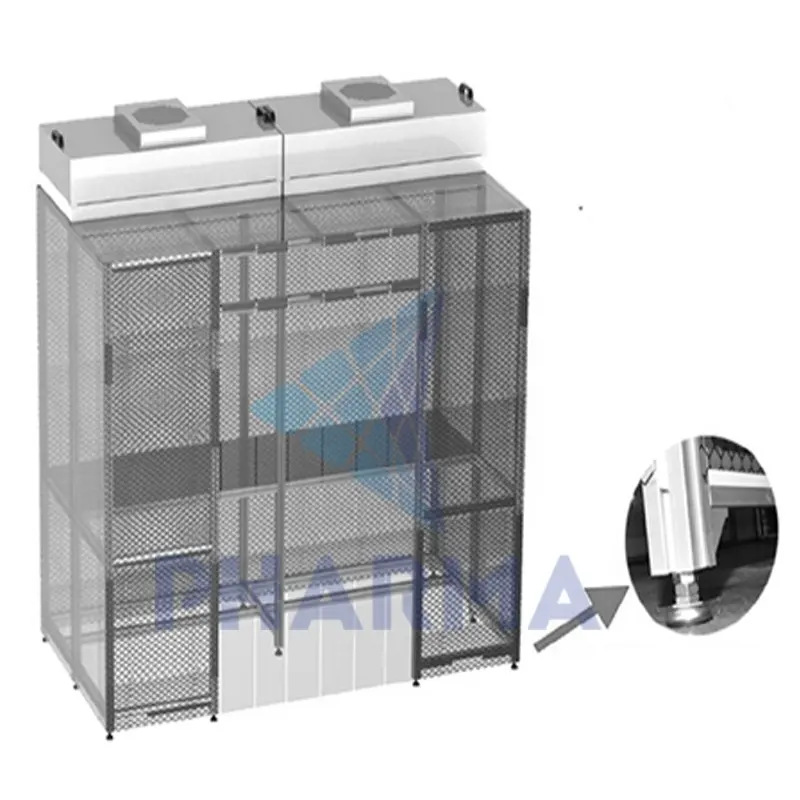 Salle blanche ISO7 pour la ligne de production de remplissage, salle blanche pour la production d'emballage 1