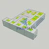 Proyecto de sala limpia llave en mano personalizado, cabina limpia Cabina limpia con FFU 2