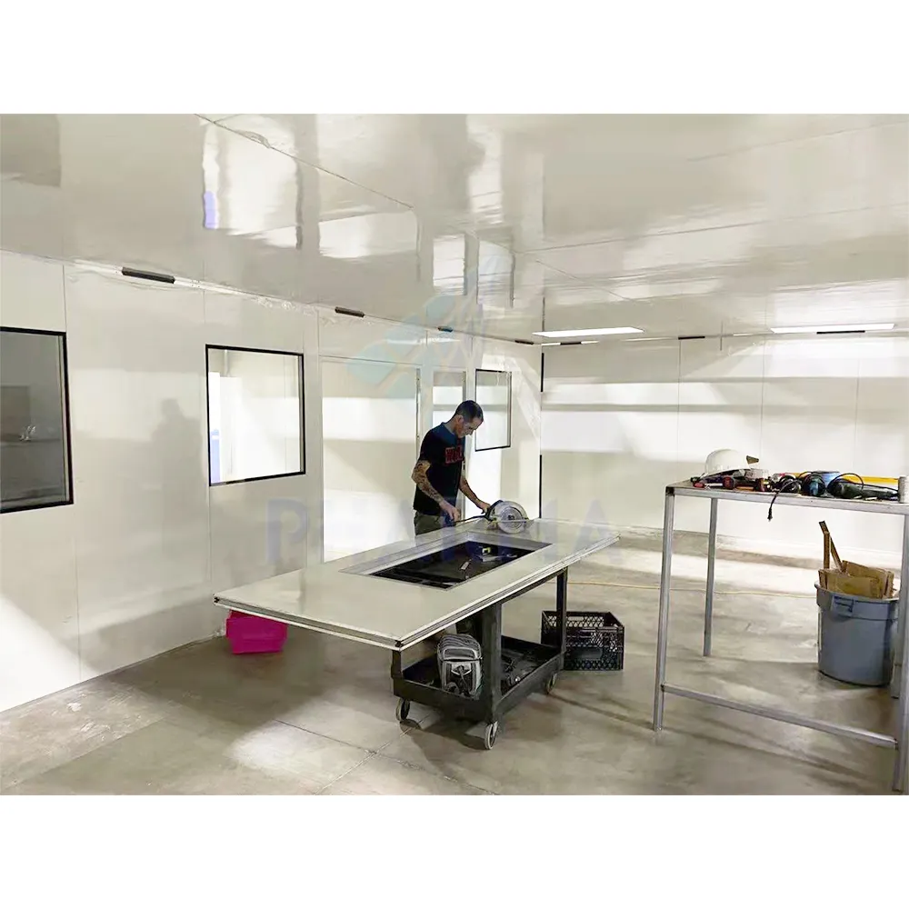 ISO 7 Reinraum mit vertikaler Luftdusche mit laminarer Strömung 1