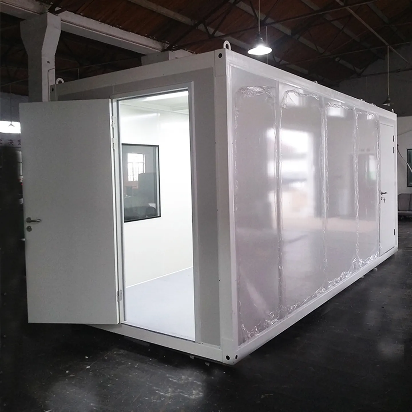 Brazil Prefab Container House with SS304 lab furniture