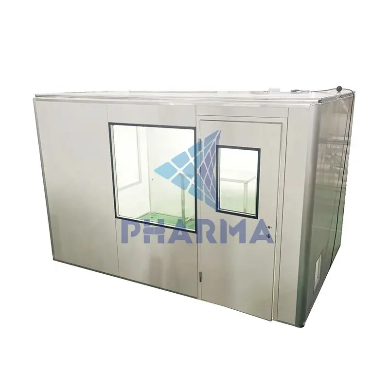 Salas limpas modulares para embalagens de equipamentos odontológicos 1