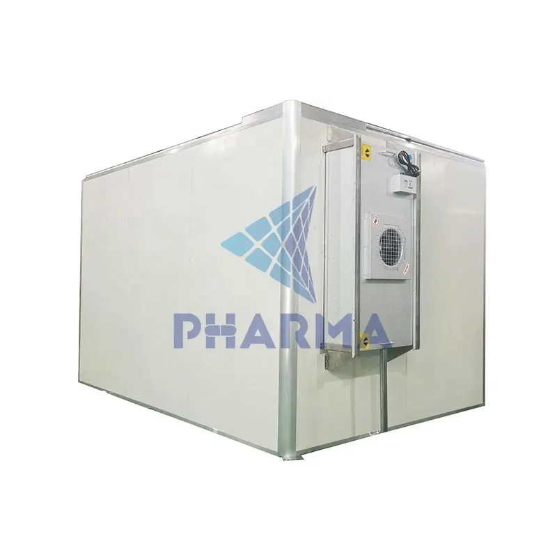 Salas limpas modulares para embalagens de equipamentos odontológicos 4