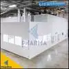 Sitio limpio modificado para requisitos particulares fácil de la instalación ISO 6 GMP para la industria farmacéutica1 1