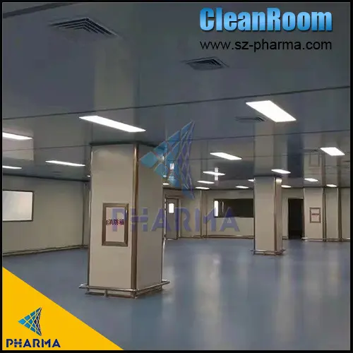 air clean air shower Class D ISO 7 modular clean room 6