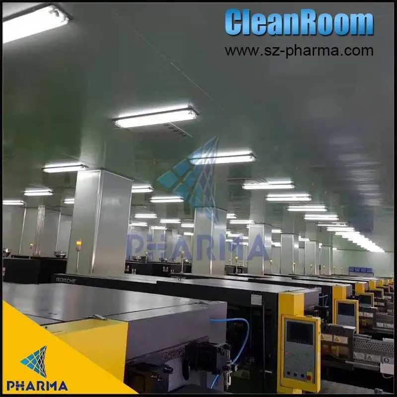 Sala limpia con diferentes niveles de limpieza Taller GMP 1