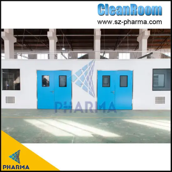 iso 7 fan filter unit prefab air clean room 4
