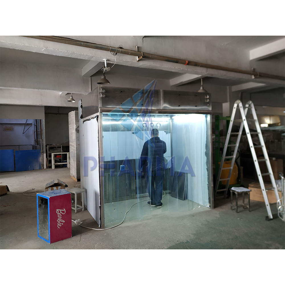 product-PHARMA-hard wall clean room horizontal laminar flow hood-img