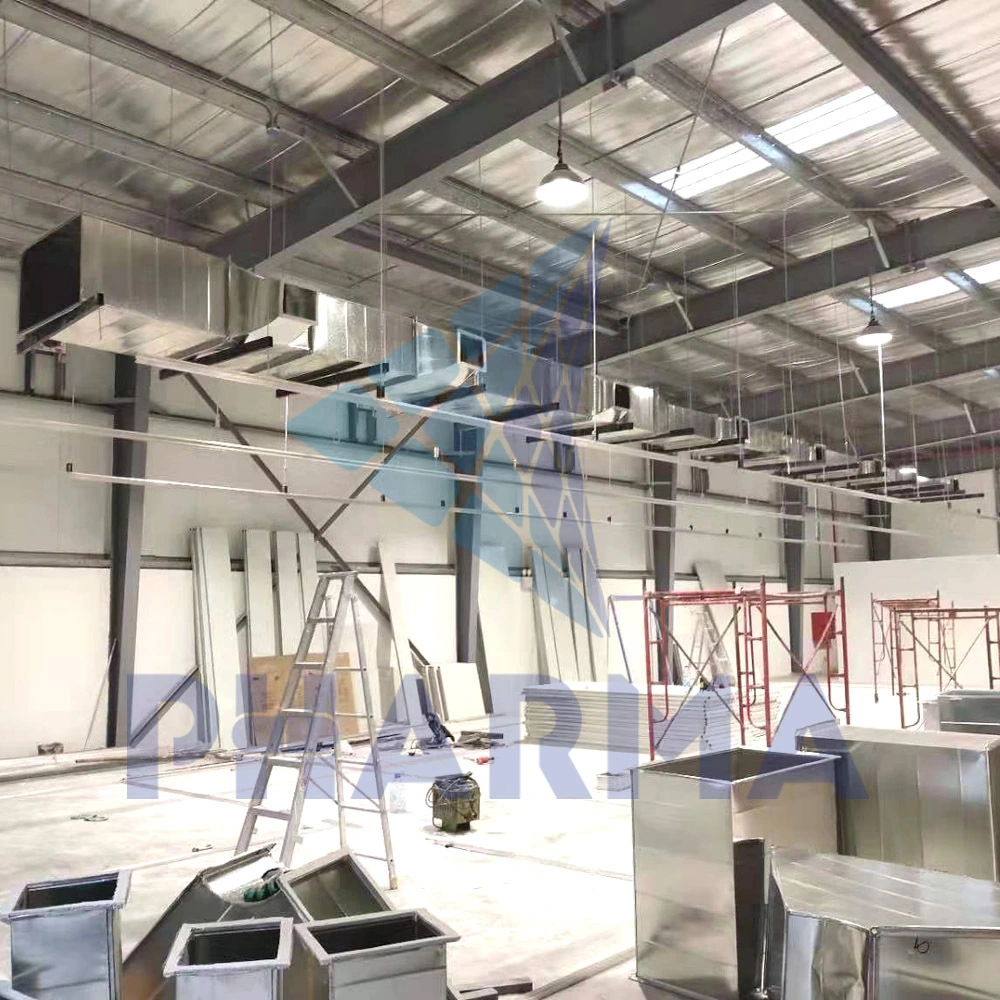 Duto de ar semiacabado galvanizado com flange 1