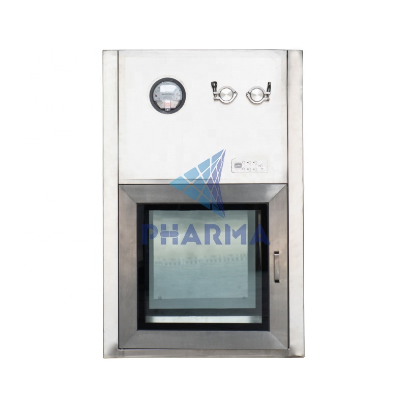 Stainless Steel Pass Box Electrical Interlock Clean Room Pass Box 16