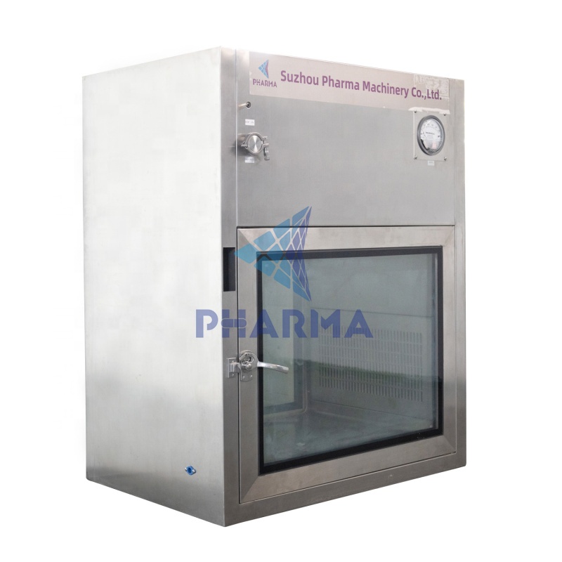 Stainless Steel Pass Box Electrical Interlock Clean Room Pass Box 18