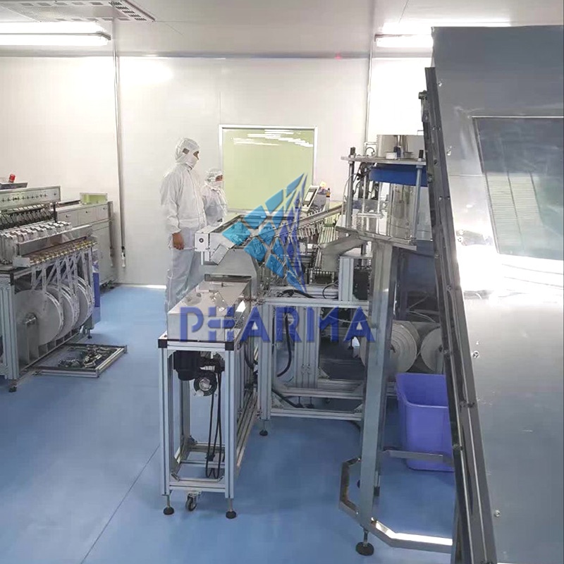 product-ISO8 Aluminium Profile Modular Cleanroom With Pass Box-PHARMA-img-3