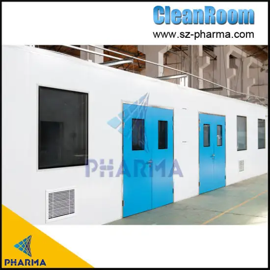 iso 7 fan filter unit prefab air clean room 1