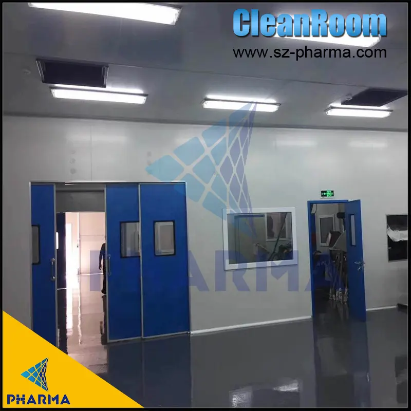 Sala limpia modular de precio FOB estándar ISO CE con sistema HVAC 4