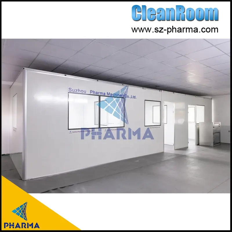 Clean Room Wall Modular Clean Room Modular ISO CLASS 6 Clean Room Soft Wall Cleanroom 3