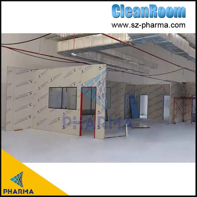 Solution modulaire pharmaceutique pour salle blanche de douche à air ISO 5/ISO 6/ISO 7/ISO 8 1