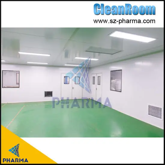 30 m² Reinraum der ISO 6-Klasse B 5