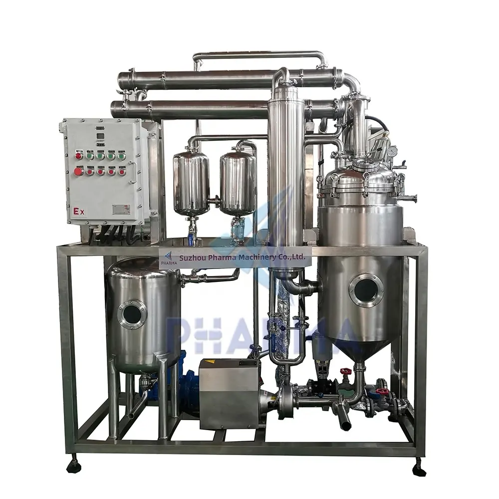 500L gekühlte Ethanol-Extraktionsmaschine für CBD-Öl aus Hanf 1