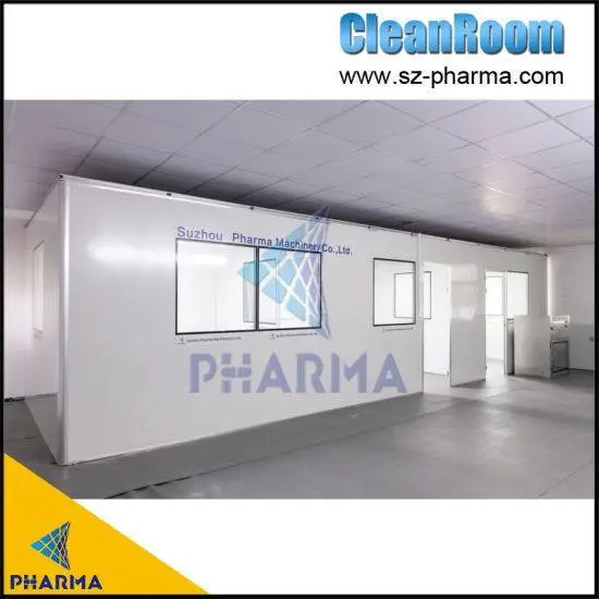sala de escritório modular pré-fabricada, sala de ar limpo, sala de secador 1
