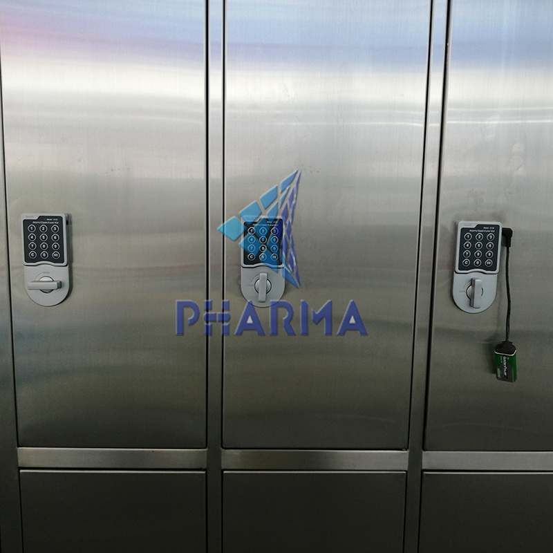 product-PHARMA-2468 Door Cleanroom Locker With Stainless Steel 304-img-1