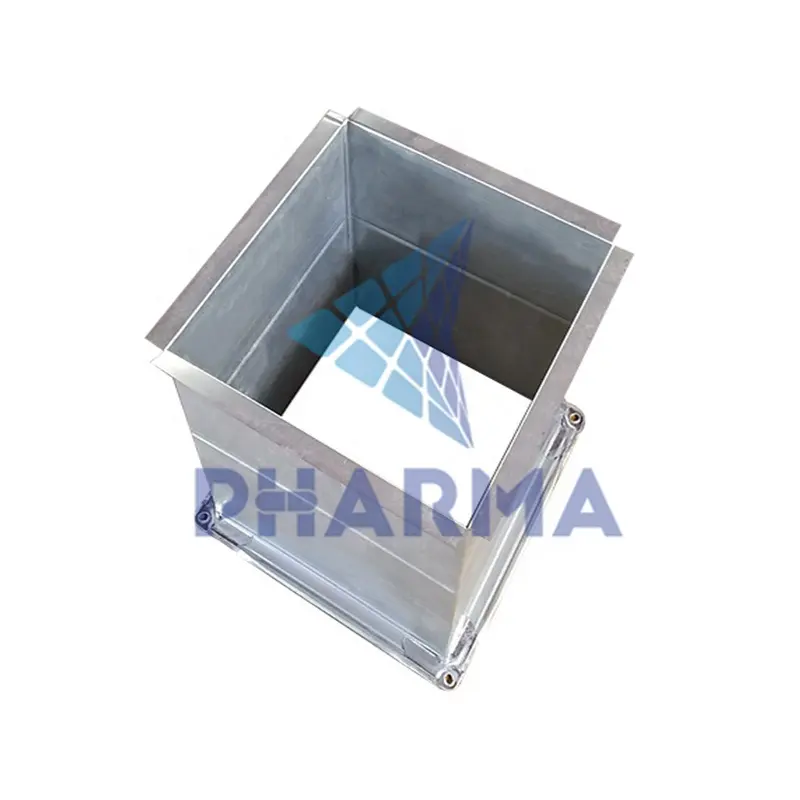 Conducto de aire galvanizado HVAC para salas blancas 5