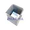 Conducto de aire galvanizado HVAC para salas blancas 5