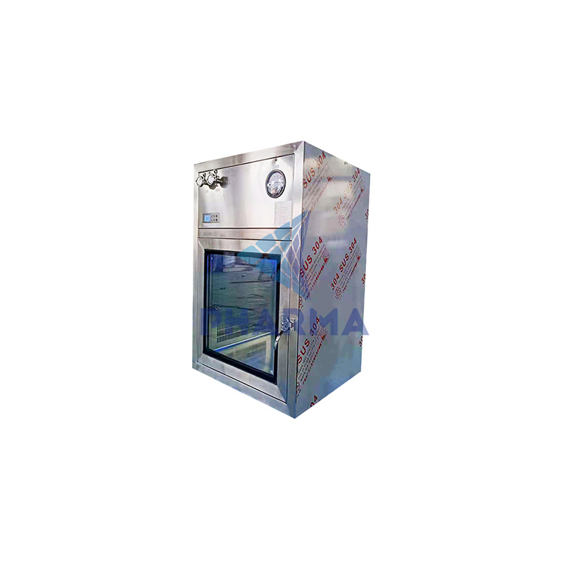 Gmp Dynamic Air Shower Pass Box aus Edelstahl 1