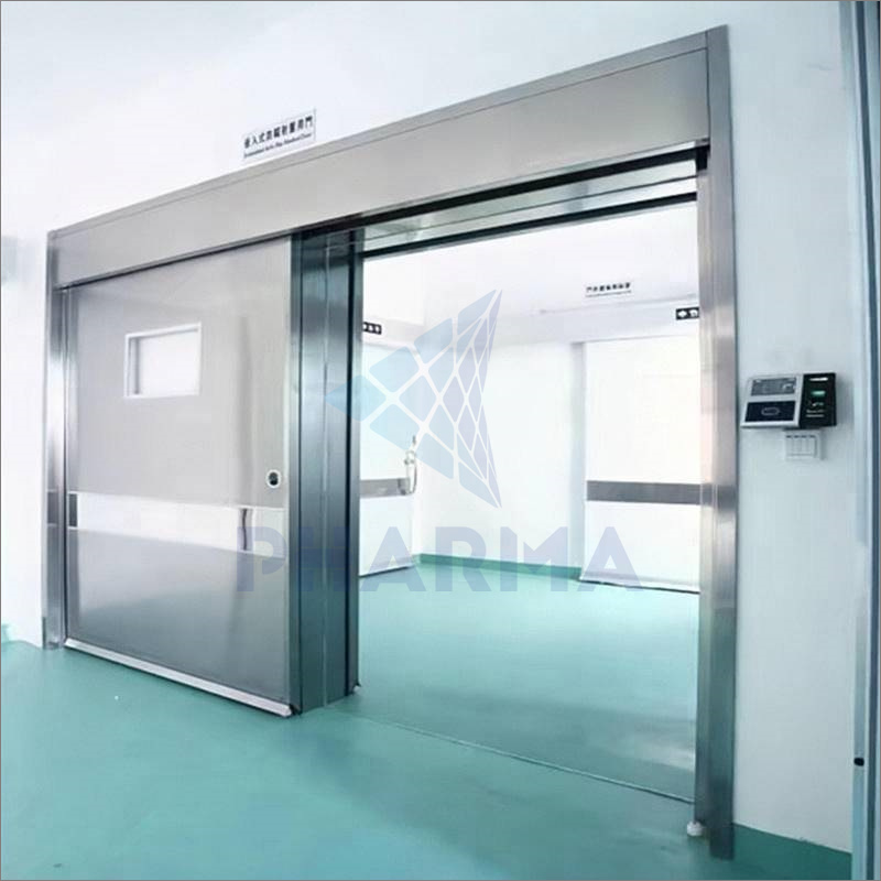 product-Clean Operating Room Frame Door Single Open Medical Side Automatic Door Medical Clean Room S-2
