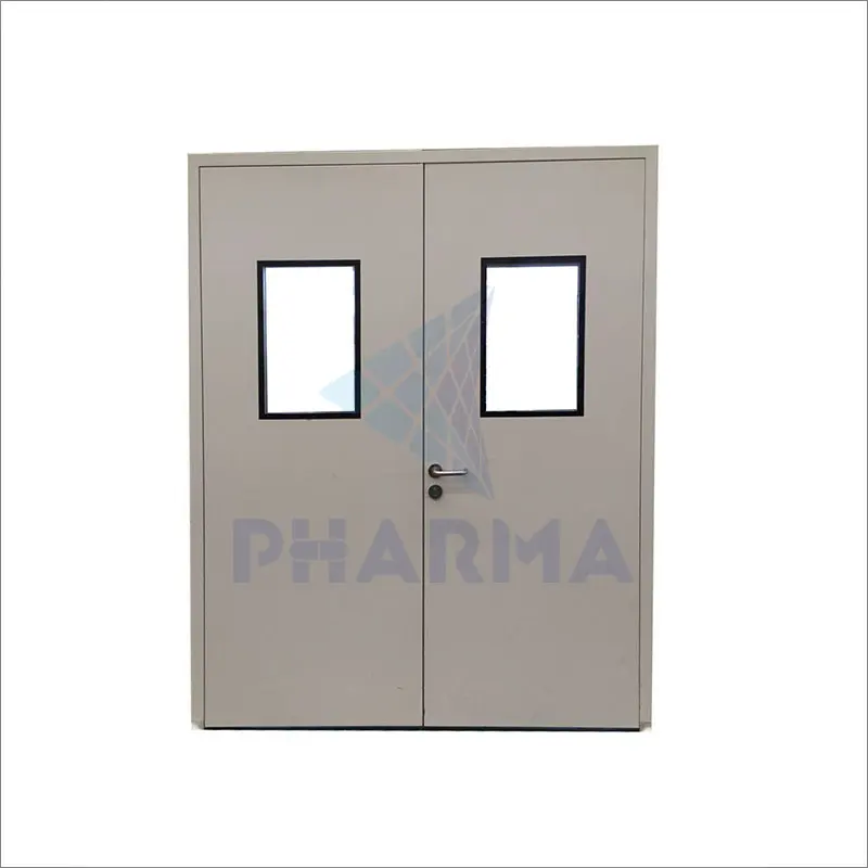 Modular Clean Room Portable Design SUS304 High Performance Clean Room Door Medical Clean Room Swing Door 4