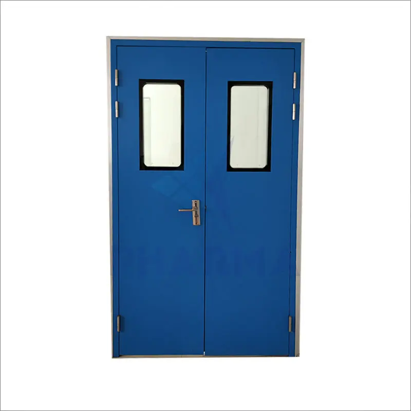 Modular Clean Room Portable Design SUS304 High Performance Clean Room Door Medical Clean Room Swing Door 5