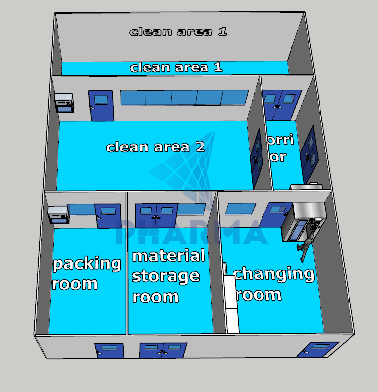 product-PHARMA-Electronics Factory Quick Install Cleanroom Panel-img-2