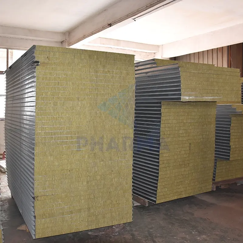 High-Density Polyurethane Foam Edge Banding Metal Insulated Sandwich Panel 2