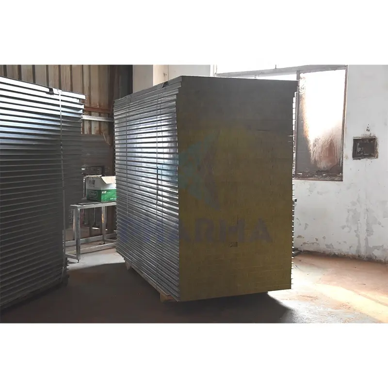 High-Density Polyurethane Foam Edge Banding Metal Insulated Sandwich Panel 5