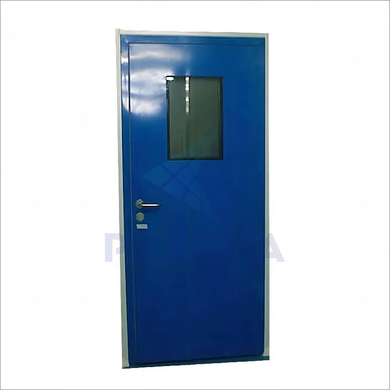 Aluminum GMP Standard China Modular Clean Room Door Pharmaceutical Clean Room Swing Door 1
