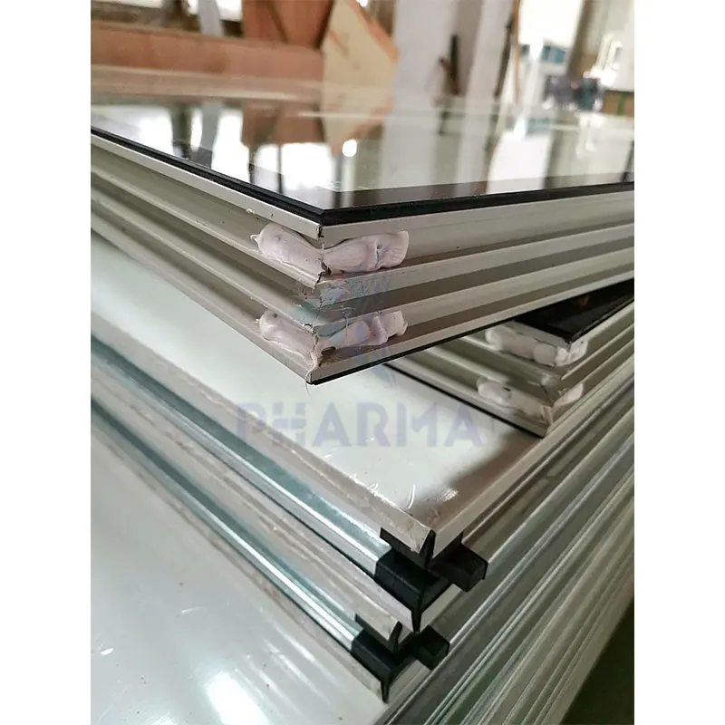 Machine Made Panel Single Glass Window Electric clean room Window Double Glazing Window 3