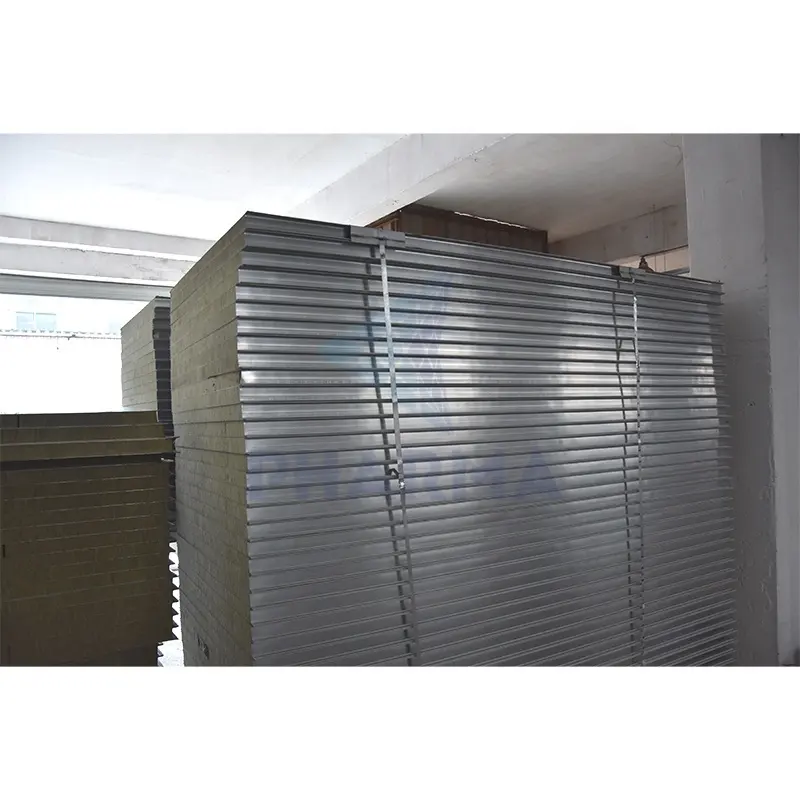Painel sanduíche PU para sala limpa para parede composta e telhado Painel sanduíche elétrico para sala limpa 6