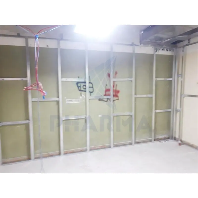 Sala desinfetada modular da parede macia da exportação de alimentos para a oficina 6