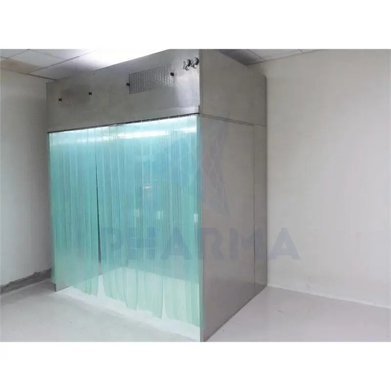 Sala limpa modular de fluxo laminar vertical Class10000 4