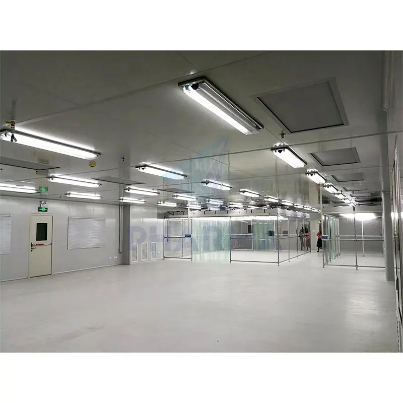 Customized layout and drawing clean room with pass box 1