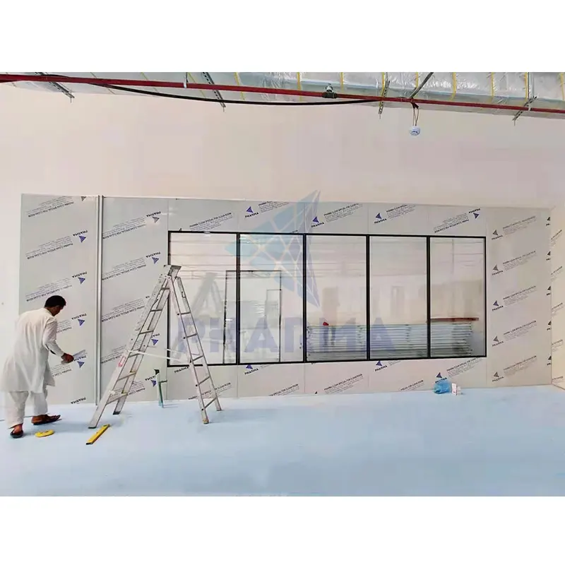 2020 Proyecto de sala limpia modular portátil personalizado de alta calidad más nuevo diseño Sala limpia óptica 4