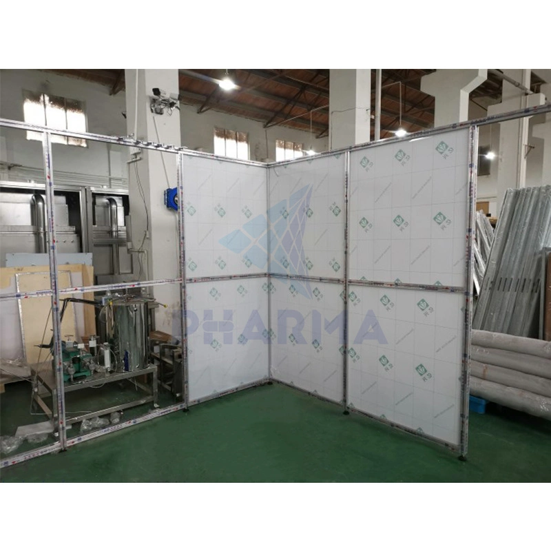 Acrylic Modular Clean Room Class 100000 Assembly Modular Clean Room 1