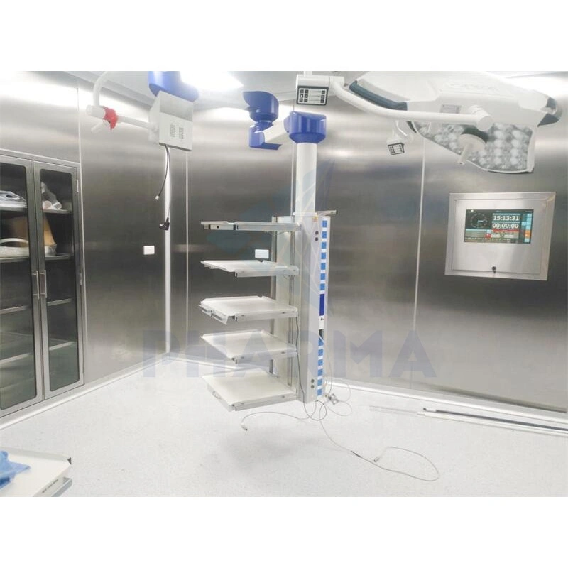 Pièce propre industrielle de la classe médicale 100000 pour le laboratoire alimentaire, niveau élevé de purification 1