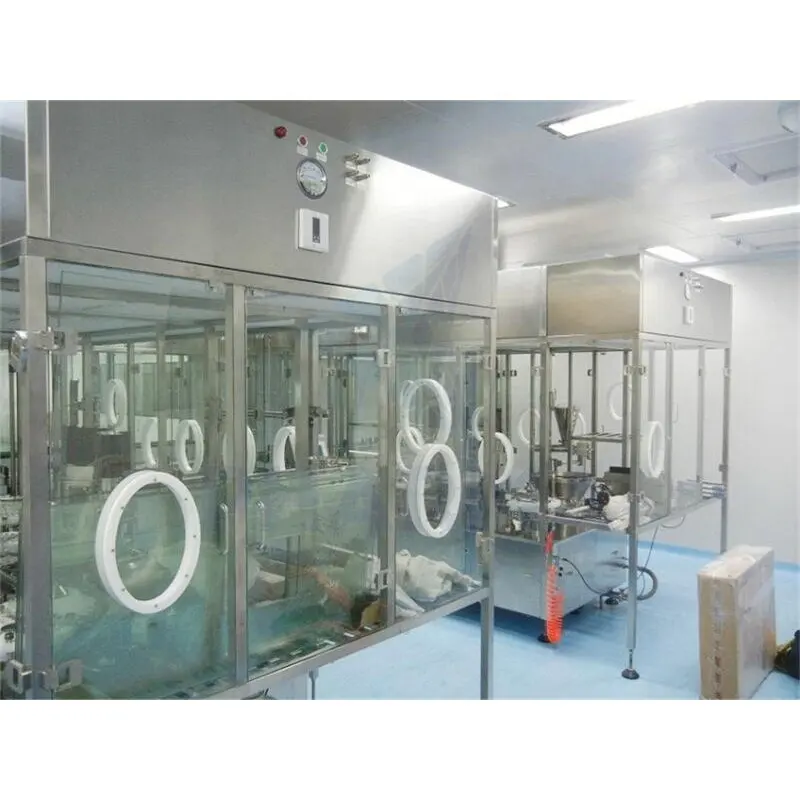 Exporte sala limpa modular de parede macia para oficina 3