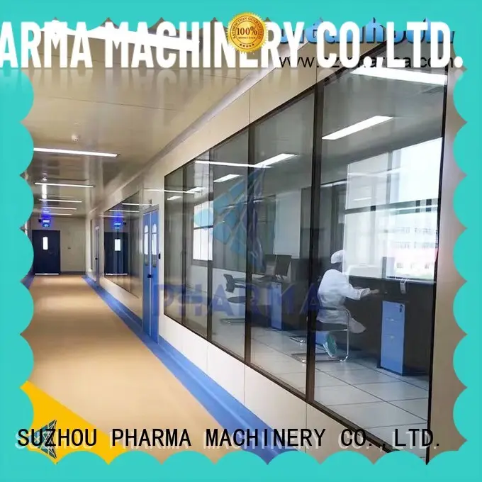 Sala limpa farmacêutica personalizada PHARMA de forma eficaz para fábrica de cosméticos 1